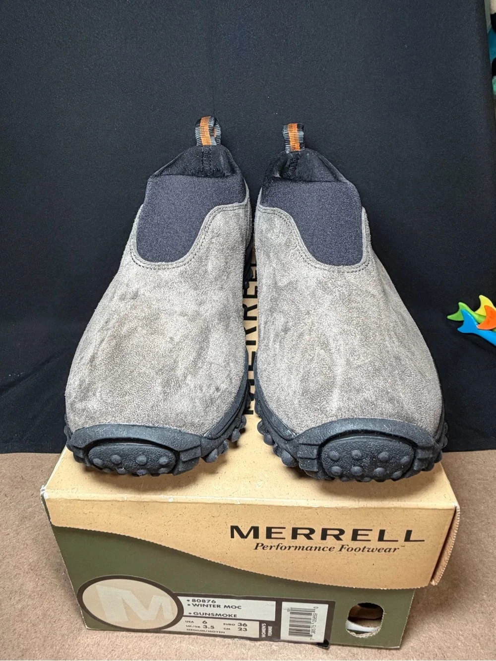 Women Size 6 Merrell Winter Moc Gunsmoke 80876 Original Box